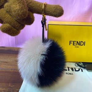 Fendi Fur Pom Pom Charm